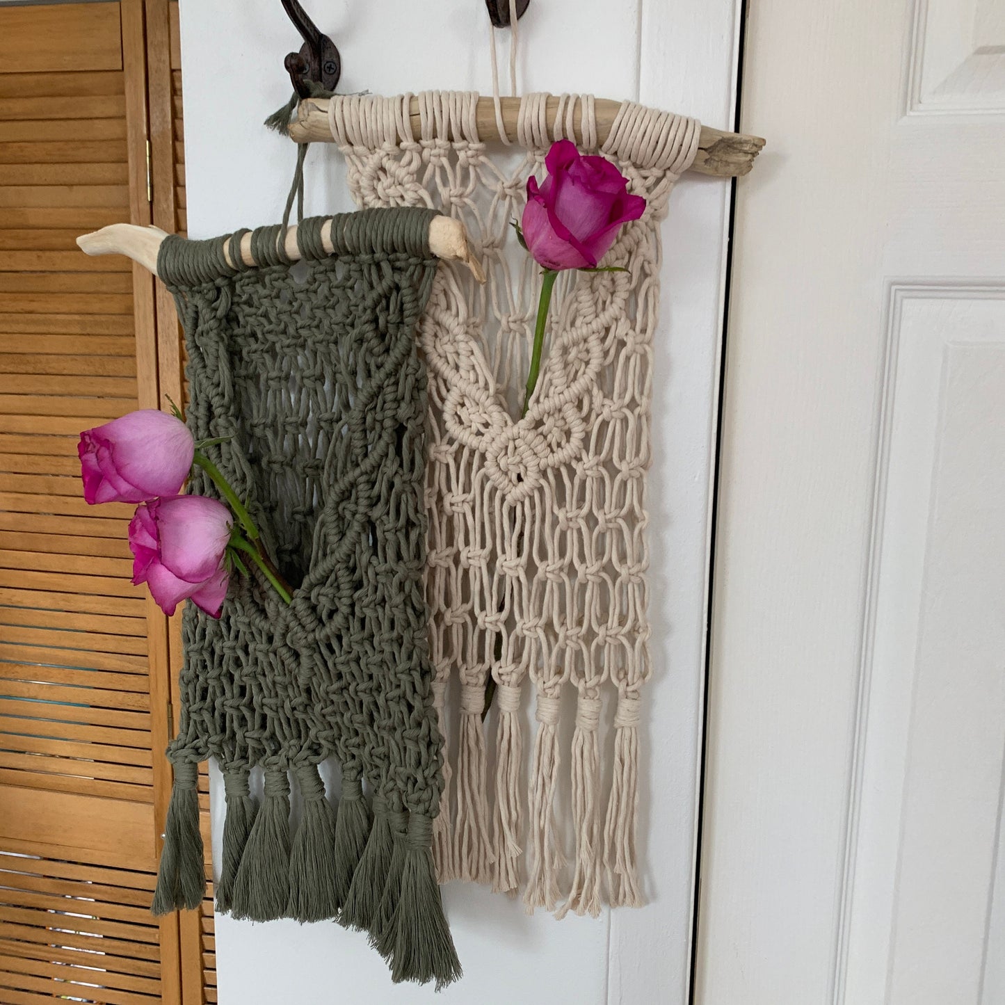 Macrame Hanging Pocket/Macrame Pocket Wall Hanging/ Boho Hanging Wall Organizer/Letter Pocket?